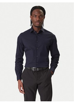 Calvin Klein Koszula Essential LV019EU001 Granatowy Regular Fit ze sklepu MODIVO w kategorii Koszule męskie - zdjęcie 187910347