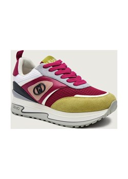 Liu Jo Sneakersy MAXI WONDER 97 | zamsz ze sklepu Gomez Fashion Store w kategorii Buty sportowe damskie - zdjęcie 187911206