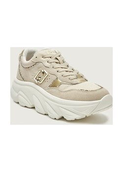 Liu Jo Sneakersy STEFFY 01 | zamsz ze sklepu Gomez Fashion Store w kategorii Buty sportowe damskie - zdjęcie 187911216