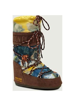Moon Boot Śniegowce ICON POSTCARD | Moon Boot X Guest in Residence | zamsz ze sklepu Gomez Fashion Store w kategorii Śniegowce damskie - zdjęcie 187911236