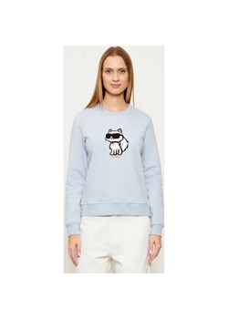 Karl Lagerfeld Bluza ikon sketch | Straight fit ze sklepu Gomez Fashion Store w kategorii Bluzy damskie - zdjęcie 187911255