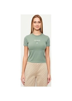 Guess Jeans T-shirt BABY BAKER | Slim Fit ze sklepu Gomez Fashion Store w kategorii Bluzki damskie - zdjęcie 187912327
