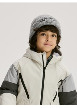 Reserved - Czapka z haftem - jasnoszary ze sklepu Reserved w kategorii Czapki dziecięce - zdjęcie 187912569