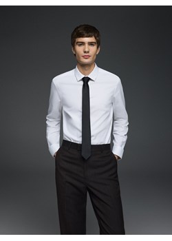 Reserved - Bawełniana koszula super slim fit - biały ze sklepu Reserved w kategorii Koszule męskie - zdjęcie 187912679