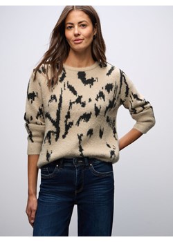 Street One Sweter damski z dzianiny Kobiety melanżowy wzorzysty ze sklepu vangraaf w kategorii Swetry damskie - zdjęcie 187912796