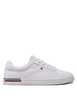 Tommy Hilfiger Tenisówki Essential Stripes Sneaker FW0FW06954 Biały ze sklepu MODIVO w kategorii Trampki damskie - zdjęcie 187912997