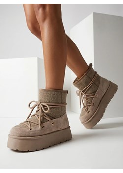 Royalfashion Śniegowce damskie sznurowane Filori ze sklepu royalfashion.pl w kategorii Śniegowce damskie - zdjęcie 187913256