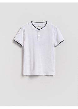 Reserved - Koszulka polo - biały ze sklepu Reserved w kategorii T-shirty chłopięce - zdjęcie 187913285