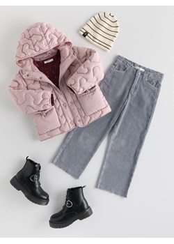 Reserved - Lekka pikowana kurtka - różowy ze sklepu Reserved w kategorii Kurtki dziewczęce - zdjęcie 187913367