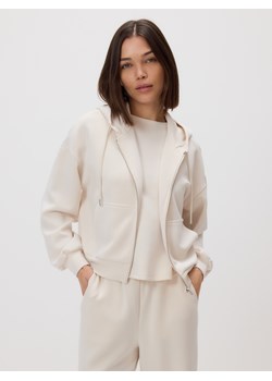 Reserved - Oversizowa bluza - beżowy ze sklepu Reserved w kategorii Bluzy damskie - zdjęcie 187913588