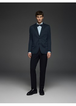 Reserved - Marynarka slim fit - granatowy ze sklepu Reserved w kategorii Marynarki męskie - zdjęcie 187913777