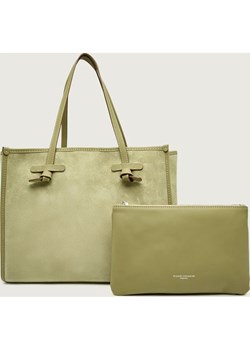 GIANNI CHIARINI Shopperka + saszetka MARCELLA | zamsz ze sklepu Gomez Fashion Store w kategorii Torby Shopper bag - zdjęcie 187914605