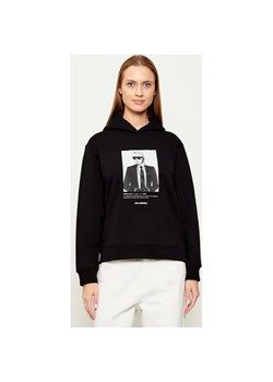 Karl Lagerfeld Bluza portrait | Regular Fit ze sklepu Gomez Fashion Store w kategorii Bluzy damskie - zdjęcie 187914609