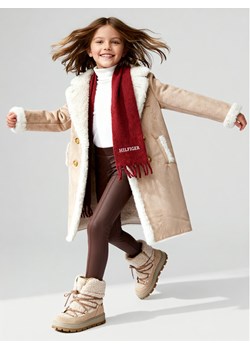Guess Płaszcz zimowy J4BL07 WGJH0 Beżowy Regular Fit ze sklepu MODIVO w kategorii Płaszcze dziewczęce - zdjęcie 187914768