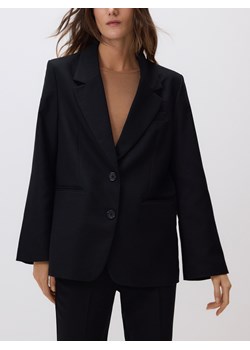Reserved - Marynarka z połyskującą nicią - czarny ze sklepu Reserved w kategorii Marynarki damskie - zdjęcie 187915019