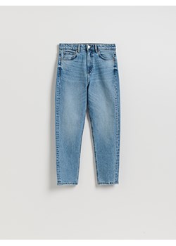 Reserved - Jeansy mom fit slim - niebieski ze sklepu Reserved w kategorii Jeansy damskie - zdjęcie 187915147