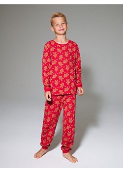 Sinsay - Świąteczna piżama dwuczęściowa z motywem pierniczków - czerwony ze sklepu Sinsay w kategorii Piżamy dziecięce - zdjęcie 187915737