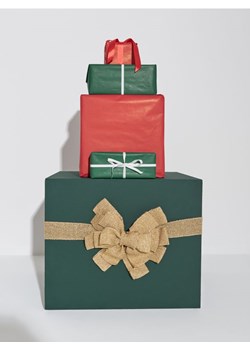 Sinsay - Dekoracja świąteczna w kształcie kokardy - beżowy ze sklepu Sinsay w kategorii Dekoracje bożonarodzeniowe - zdjęcie 187915739