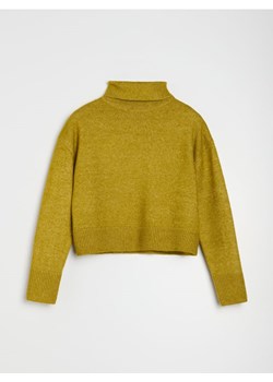 Sinsay - Gładki golf basic - zielony ze sklepu Sinsay w kategorii Swetry damskie - zdjęcie 187915746