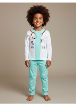 Sinsay - Piżama dwuczęściowa z motywem lekarza - biały ze sklepu Sinsay w kategorii Piżamy dziecięce - zdjęcie 187915796
