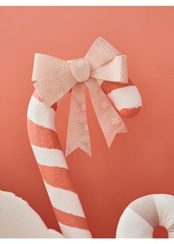 Sinsay - Dekoracja świąteczna w kształcie kokardy - różowy ze sklepu Sinsay w kategorii Dekoracje bożonarodzeniowe - zdjęcie 187915808