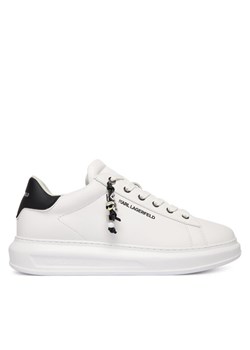 Sneakersy KARL LAGERFELD Kapri KL52516 Biały ze sklepu eobuwie.pl w kategorii Buty sportowe męskie - zdjęcie 187915846
