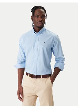 Tommy Hilfiger Koszula MW0MW40529 Błękitny Regular Fit ze sklepu MODIVO w kategorii Koszule męskie - zdjęcie 187916468