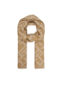 Tommy Hilfiger Szal Th Monogram Heavy Scarf AW0AW18051 Beżowy ze sklepu MODIVO w kategorii Szaliki i chusty damskie - zdjęcie 187917695