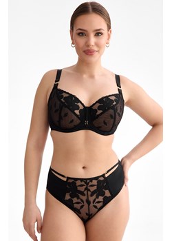 Figi damskie wysokie Emma C125, Kolor czarny, Rozmiar L, Ewa Bien ze sklepu Intymna w kategorii Majtki damskie - zdjęcie 187918175