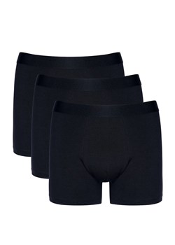 Gorteks 3-pak bokserki męskie bawełniane czarne Basic, Kolor czarny, Rozmiar S, Gorteks ze sklepu Intymna w kategorii Majtki męskie - zdjęcie 187918219
