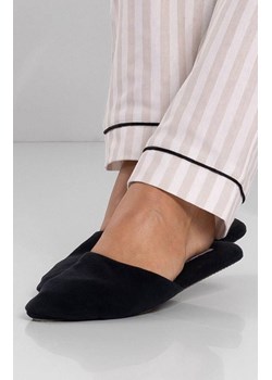 Pantofle kapcie damskie czarne Momenti, Kolor czarny, Rozmiar 36-37, Momenti per me ze sklepu Intymna w kategorii Kapcie damskie - zdjęcie 187918318