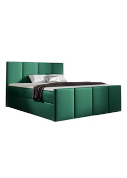 Zielone pikowane łóżko kontynentalne 5 rozmiarów K0-W04 ze sklepu Edinos.pl w kategorii Łóżka i materace - zdjęcie 187918518