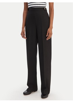 Tommy Hilfiger Spodnie materiałowe WW0WW47799 Czarny Straight Fit ze sklepu MODIVO w kategorii Spodnie damskie - zdjęcie 187919335
