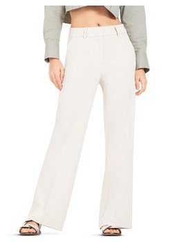 Cambio Spodnie - Amelie Kobiety écru jednolity ze sklepu vangraaf w kategorii Spodnie damskie - zdjęcie 187919537