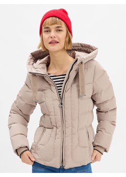 Wellensteyn Damska kurtka pikowana - Belvitini Short Kobiety beżowy jednolity ze sklepu vangraaf w kategorii Kurtki damskie - zdjęcie 187919539