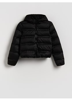 Reserved - Pikowana kurtka z puchem - czarny ze sklepu Reserved w kategorii Kurtki dziewczęce - zdjęcie 187919566