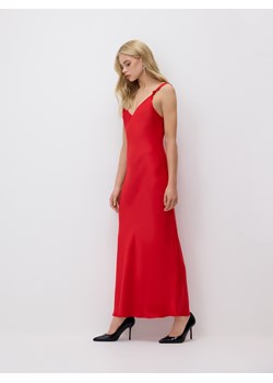 Reserved - Sukienka maxi na ramiączkach - czerwony ze sklepu Reserved w kategorii Sukienki - zdjęcie 187919617