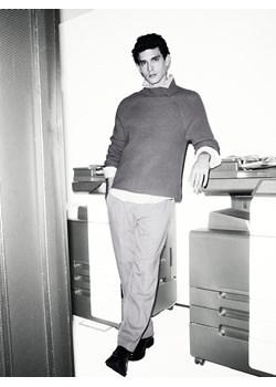 Reserved - Spodnie garniturowe z kantem - ciemnoszary ze sklepu Reserved w kategorii Spodnie i półśpiochy - zdjęcie 187920128