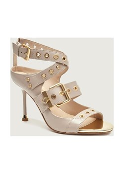 Liu Jo Skórzane sandały na szpilce TRACY 04 ze sklepu Gomez Fashion Store w kategorii Sandały damskie - zdjęcie 187920196