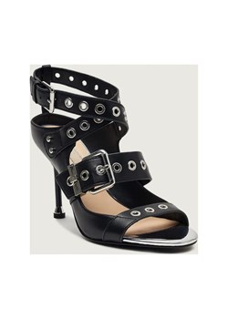 Liu Jo Skórzane sandały na szpilce TRACY 04 ze sklepu Gomez Fashion Store w kategorii Sandały damskie - zdjęcie 187920198