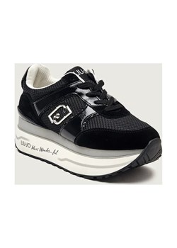 Liu Jo Sneakersy MAXI WONDER PLUS 02 | zamsz ze sklepu Gomez Fashion Store w kategorii Buty sportowe damskie - zdjęcie 187920208