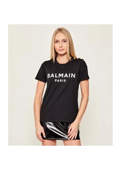 Balmain T-shirt | Regular Fit ze sklepu Gomez Fashion Store w kategorii Bluzki damskie - zdjęcie 187920285