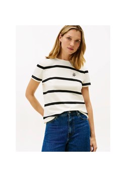 Tommy Hilfiger T-shirt | Regular Fit ze sklepu Gomez Fashion Store w kategorii Bluzki damskie - zdjęcie 187920325
