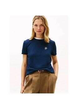 Tommy Hilfiger T-shirt | Regular Fit ze sklepu Gomez Fashion Store w kategorii Bluzki damskie - zdjęcie 187920329