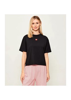 Hugo Bodywear T-shirt SIGNATURE | Loose fit ze sklepu Gomez Fashion Store w kategorii Bluzki damskie - zdjęcie 187922405