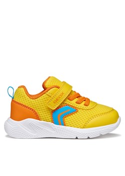 Sneakersy Geox B Sprintye Boy B454UC 01454 C0578 Żółty ze sklepu eobuwie.pl w kategorii Buty sportowe dziecięce - zdjęcie 187922528