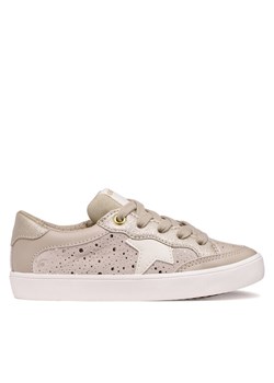 Sneakersy Geox J Gisli Girl J654NC 0BC07 C5000 S Beżowy ze sklepu eobuwie.pl w kategorii Buty sportowe dziecięce - zdjęcie 187922548