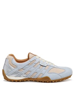 Sneakersy Geox D Snake Original D65B0A 01422 C1S0B Błękitny ze sklepu eobuwie.pl w kategorii Buty sportowe damskie - zdjęcie 187922569