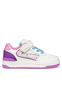 Geox Sneakersy J Washiba Girl J55HXA 054AJ C1Z8H M Biały ze sklepu MODIVO w kategorii Buty sportowe dziecięce - zdjęcie 187922915