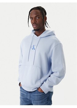 Calvin Klein Jeans Bluza LV04RD243G Fioletowy Regular Fit ze sklepu MODIVO w kategorii Bluzy męskie - zdjęcie 187922926